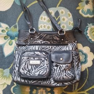Multi Sac Zebra Print Purse
